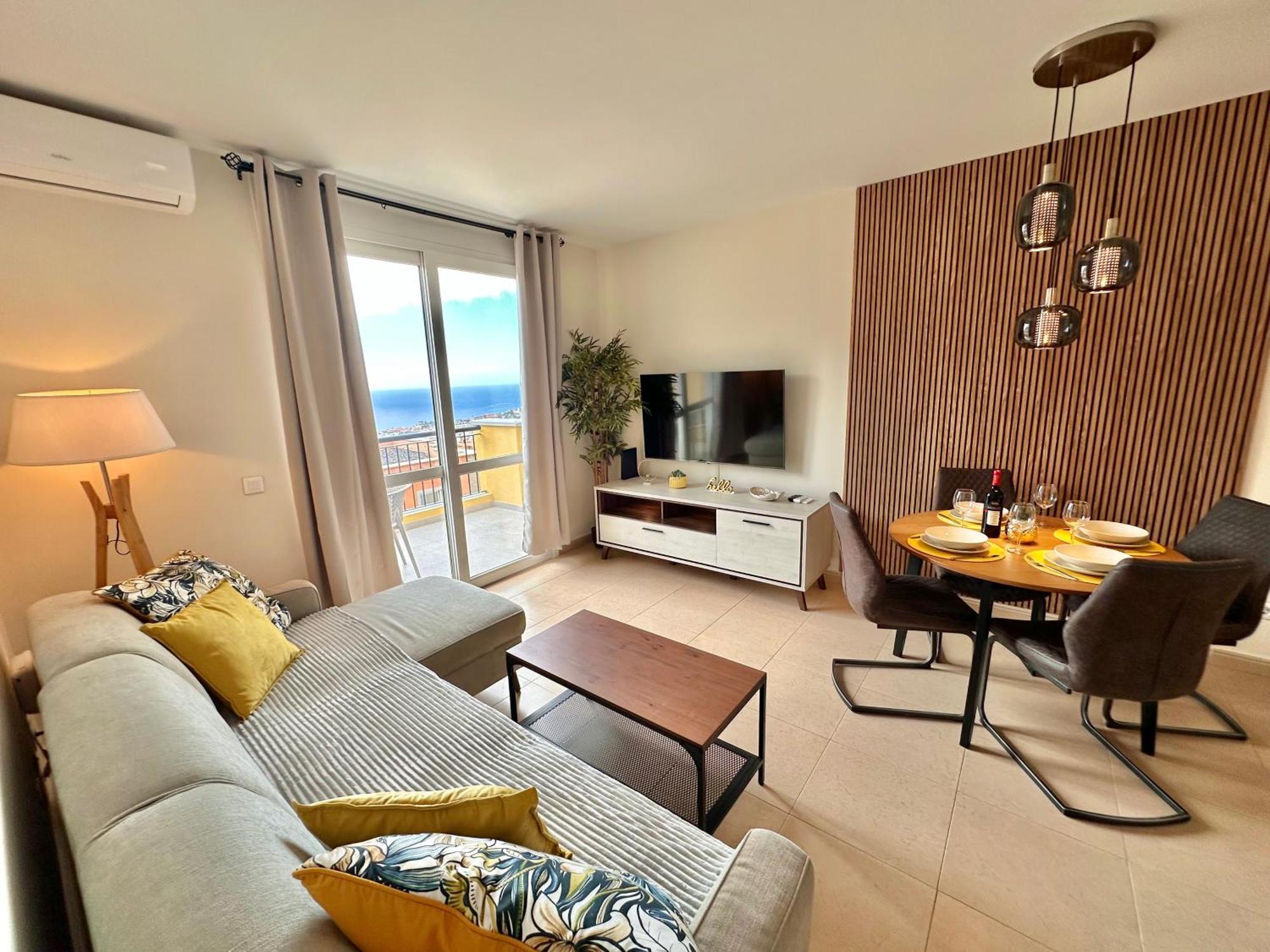 Sunshine Apartment With Sea Viev Costa Adeje  Zewnętrze zdjęcie